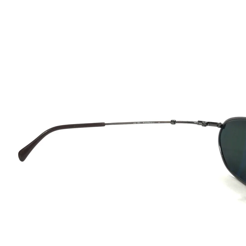 Vintage Maui Jim Sunglasses Kauai MJ305-02 Gunmetal Frames w/ Neutral Gray Lens